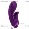 Estimulador con succionador de clitoris y vibrador